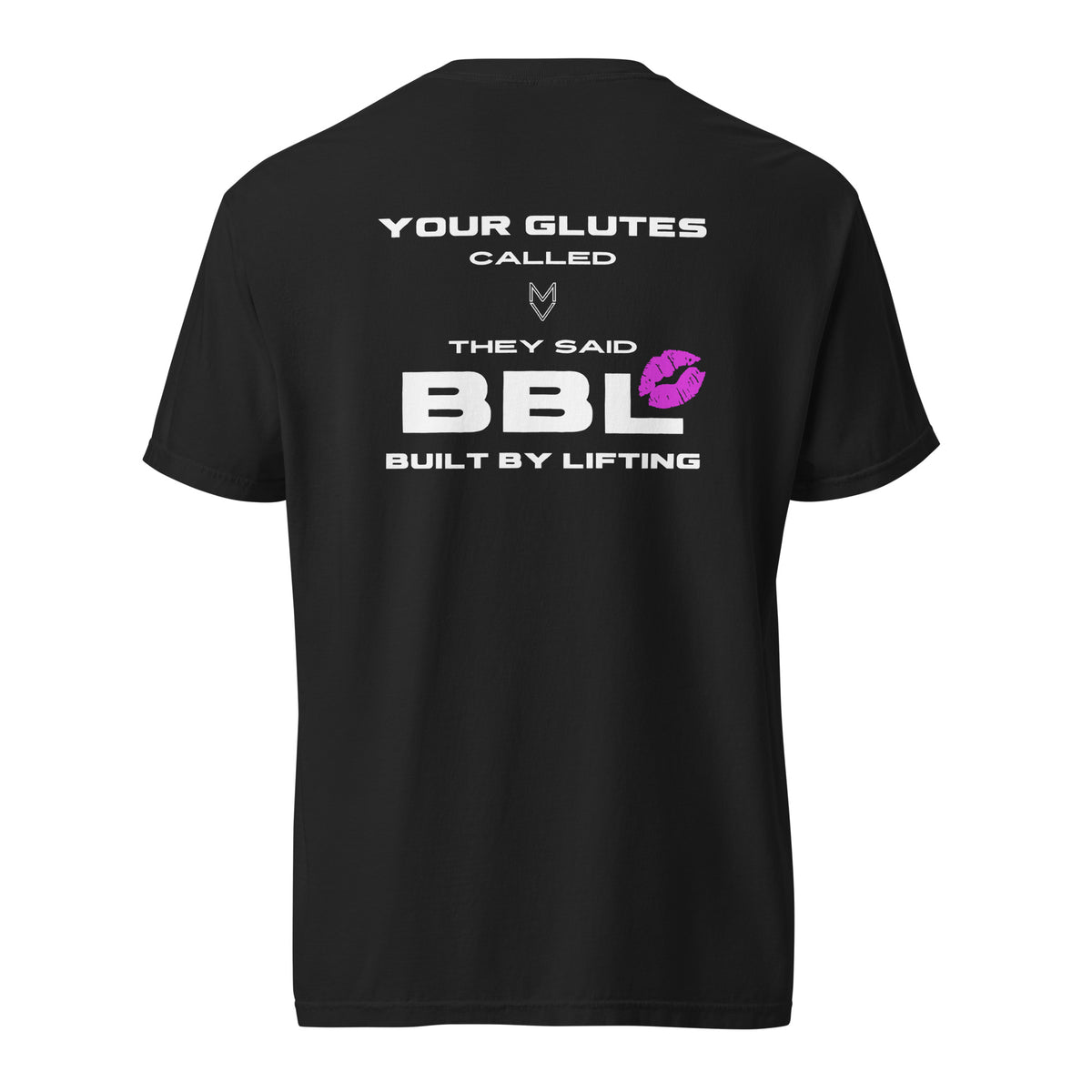 “Your Glutes Called” BBL Pump Cover, oversized gym tee by MyVibe Apparel