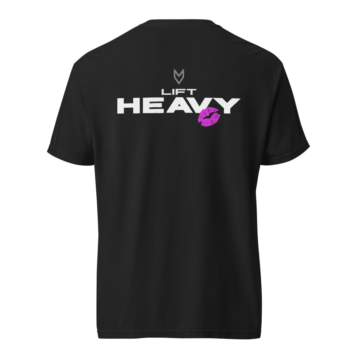 “Lift Heavy” Pump Cover, oversized gym tee by MyVibe Apparel