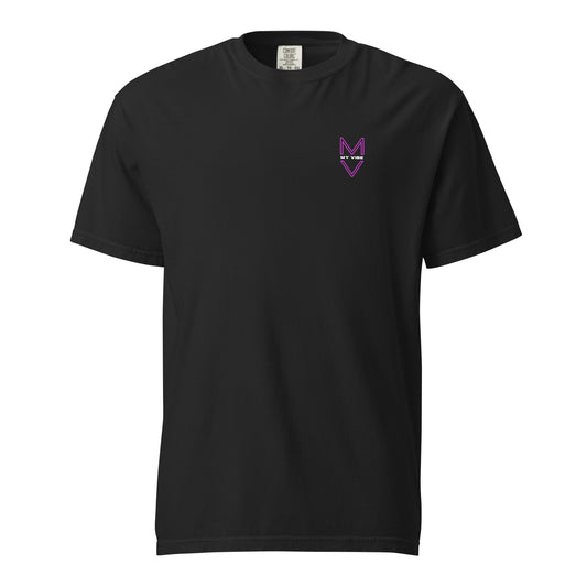 “Train, Sweat, Eat, Repeat” Pump Cover, oversized gym tee by MyVibe Apparel