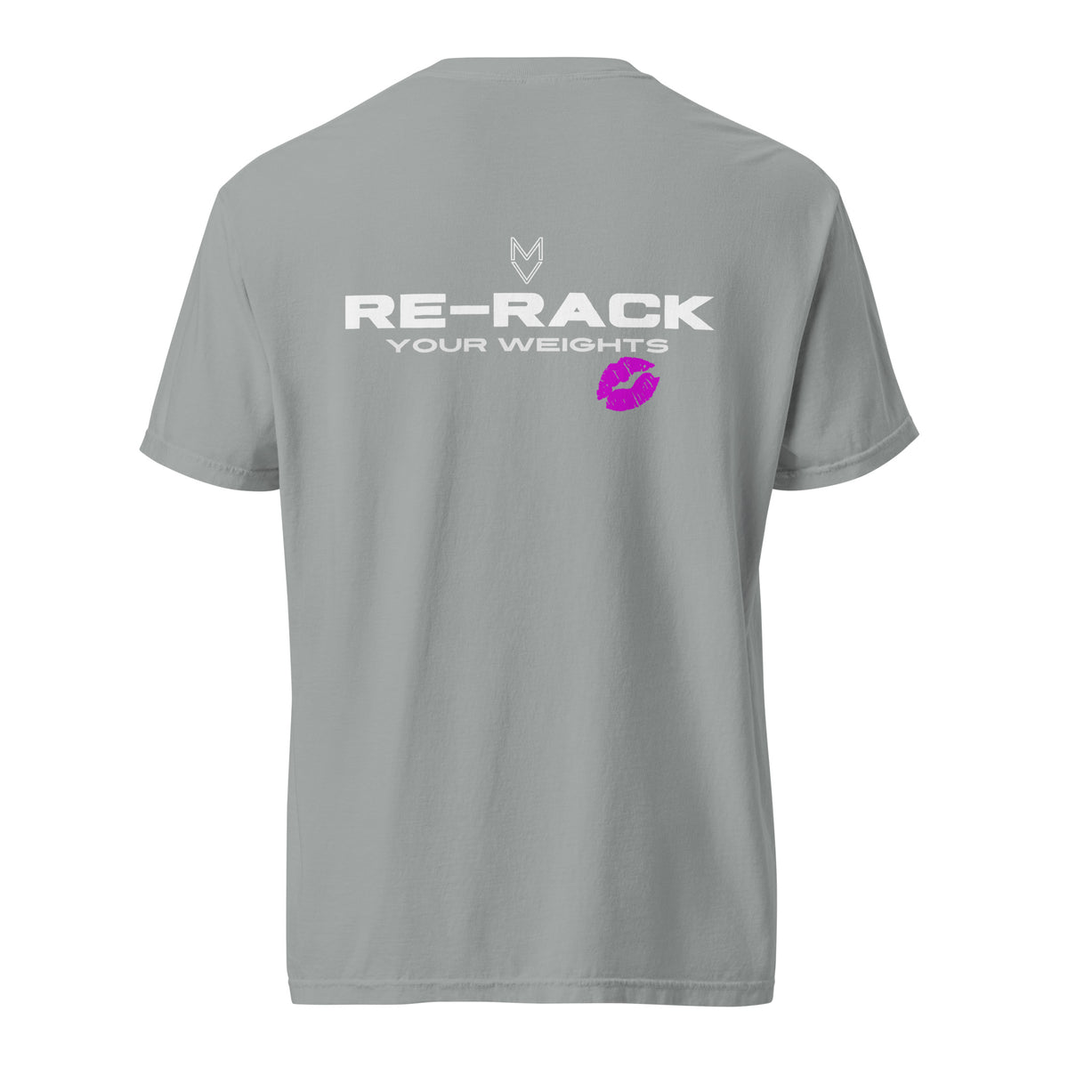 “Re-Rack Your Weights” Pump Cover, oversized gym tee by MyVibe Apparel