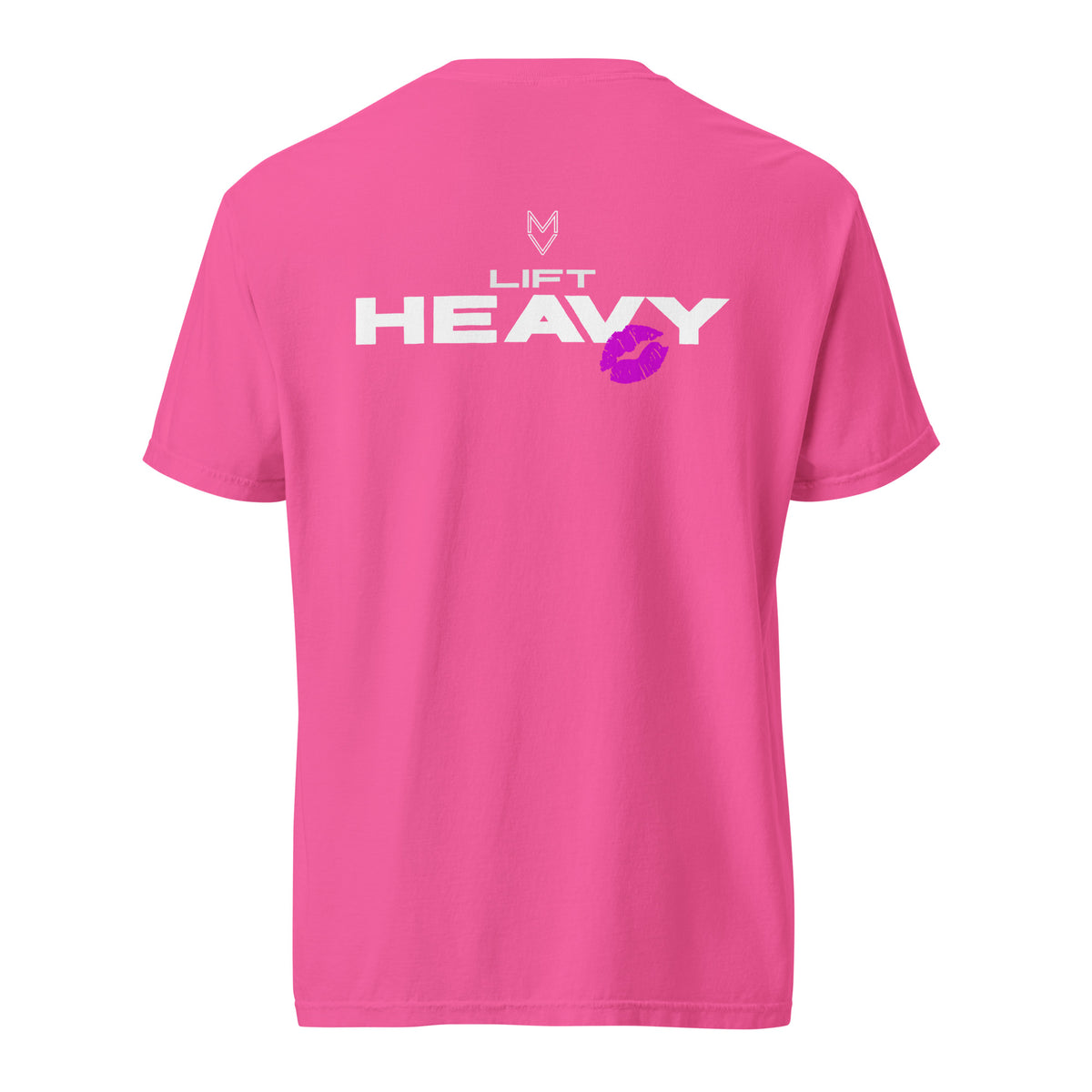 “Lift Heavy” Pump Cover, oversized gym tee by MyVibe Apparel