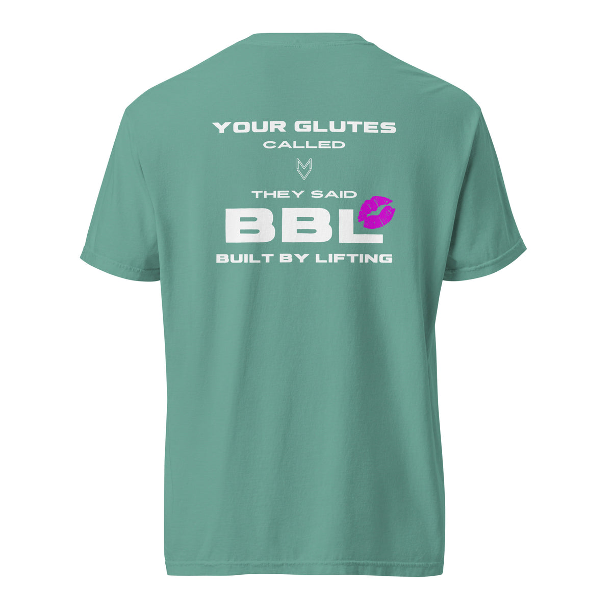 “Your Glutes Called” BBL Pump Cover, oversized gym tee by MyVibe Apparel
