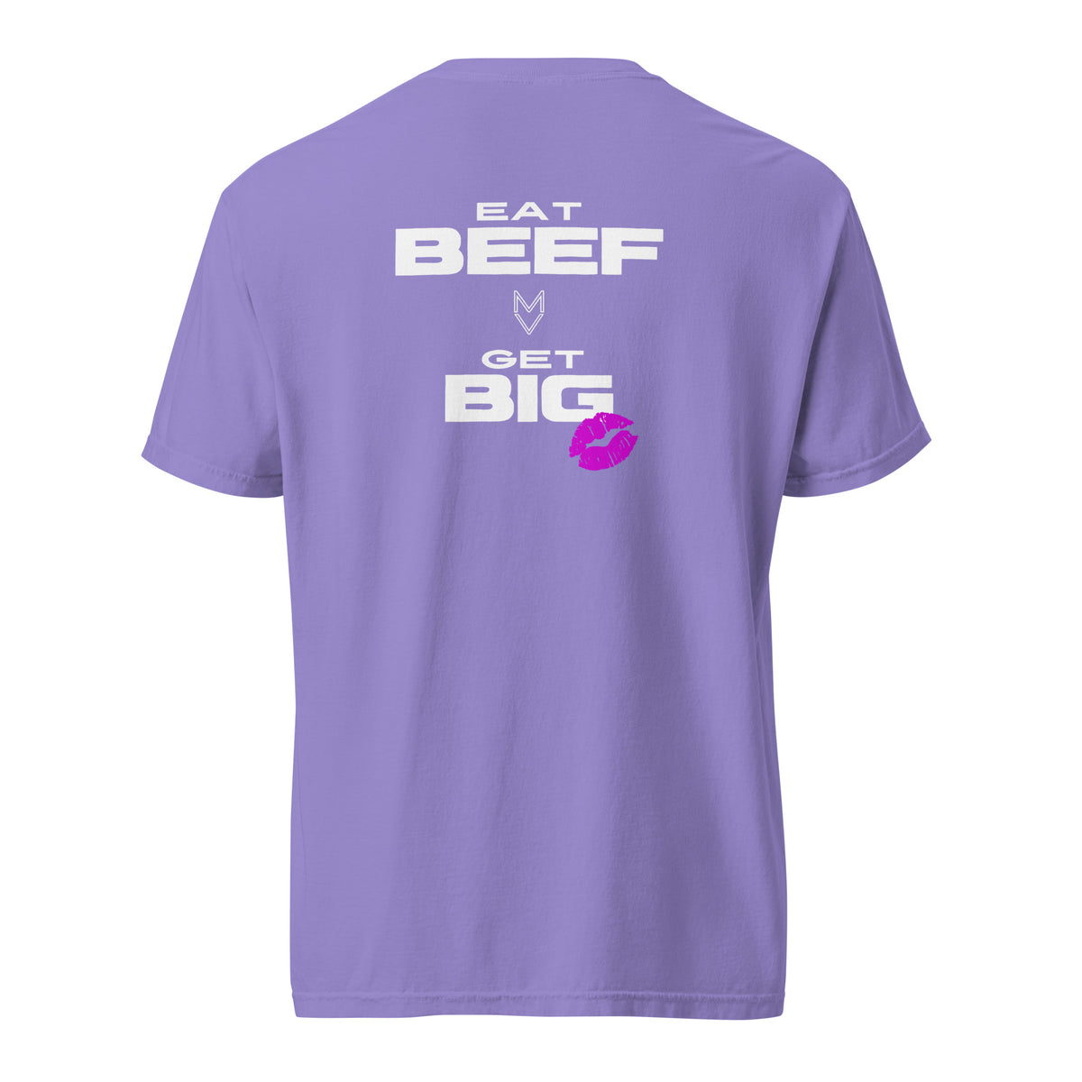 “Eat Beef, Get Big” Pump Cover, oversized gym tee by MyVibe Apparel